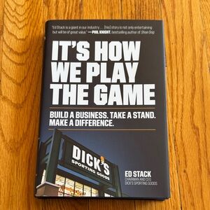 Brand New “It’s How We Play The Game” by Ed Stack Hardcover